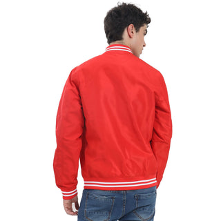 CHAMARRA PARA HOMBRE NYLON BOMBER WITH EMBROIDERY FOREVER 21