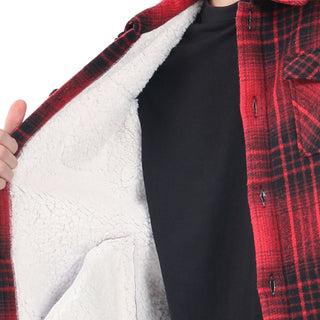 CHAMARRA PARA HOMBRE FLANNEL CHECKED JACKET FOREVER 21