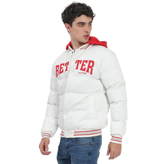 Chamarra  Varsity Bordado Capucha