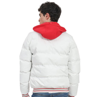 CHAMARRA PARA HOMBRE PUFFY WITH NECK RIB FOREVER 21