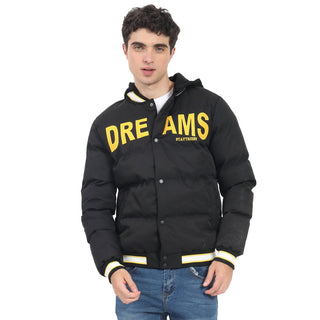 CHAMARRA PARA HOMBRE PUFFY WITH NECK RIB FOREVER 21