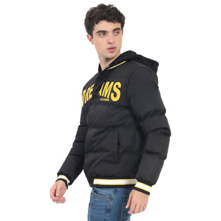 CHAMARRA PARA HOMBRE PUFFY WITH NECK RIB FOREVER 21