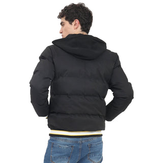 CHAMARRA PARA HOMBRE PUFFY WITH NECK RIB FOREVER 21