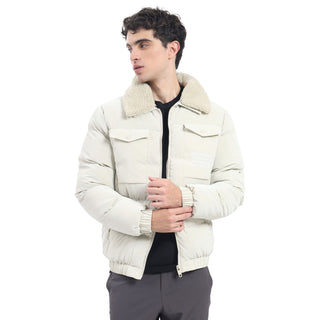 CHAMARRA PARA HOMBRE PADDING JACKET WITH BAGS AT FRONT FOREVER 21