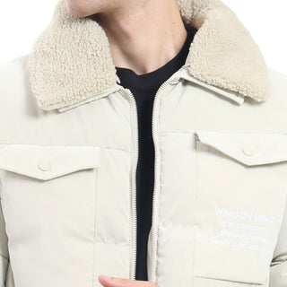 CHAMARRA PARA HOMBRE PADDING JACKET WITH BAGS AT FRONT FOREVER 21