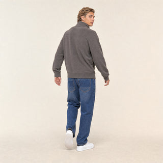 Chamarra Fleece con Zipper para Hombre Forever 21 #color_café