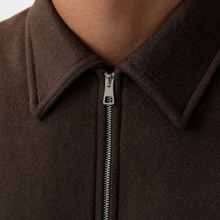 Chamarra Bomber con Bolsillos para Hombre Forever 21 #color_café