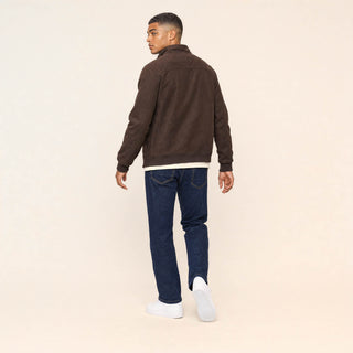 Chamarra Bomber con Bolsillos para Hombre Forever 21 #color_café