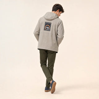 Chamarra con Capucha Regular para Hombre Forever 21 #color_beige