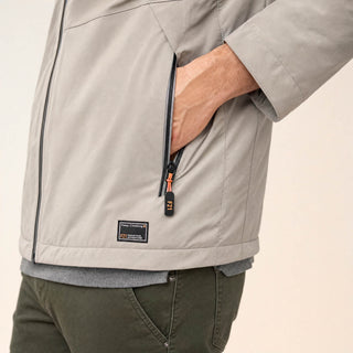 Chamarra con Capucha Regular para Hombre Forever 21 #color_beige