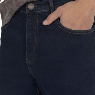 Jeans Straight de Mezclilla Stretch