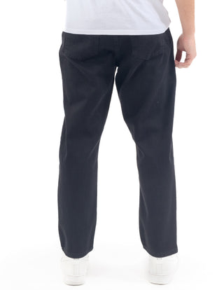 Jeans Straight de Mezclilla Stretch