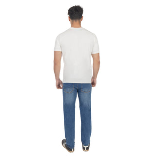 Jeans Straight de Mezclilla Stretch