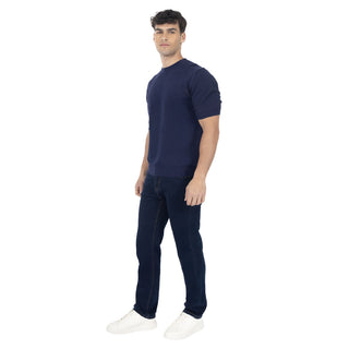 Jeans Straight de mezclilla