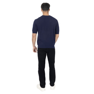 Jeans Straight de mezclilla