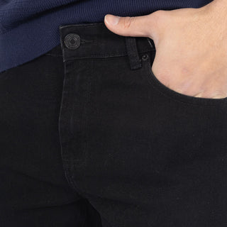 Jeans Straight de mezclilla