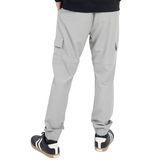 PANTALÓN JOGGER PARA HOMBRE DE NYLON BOLSAS LATERALES FOREVER 21