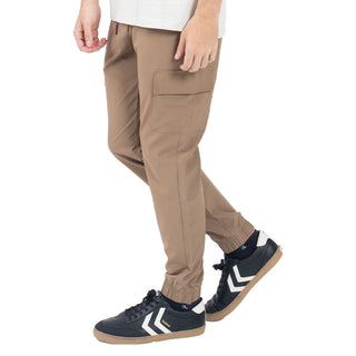 PANTALÓN JOGGER PARA HOMBRE DE NYLON BOLSAS LATERALES FOREVER 21