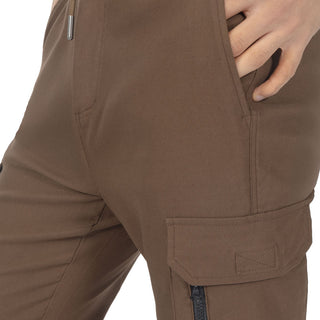 Pantalón Cargo con Jareta y Detalle de Cierre