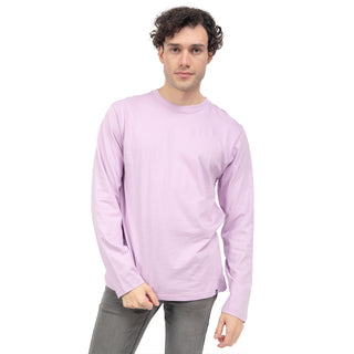 PLAYERA BÁSICA MANGA LARGA CUELLO REDONDO PARA HOMBRE FOREVER 21