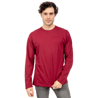 PLAYERA BÁSICA MANGA LARGA CUELLO REDONDO PARA HOMBRE FOREVER 21