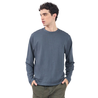 Playera Slim Fit Básica Manga Larga