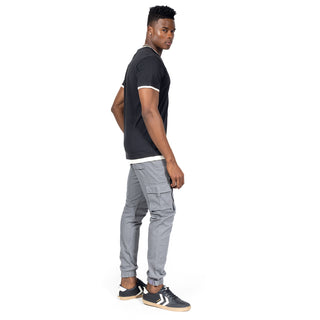 PLAYERA BÁSICA MANGA CORTA WITH DOUBLE NECK STYLE