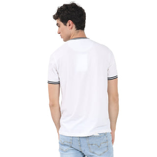 PLAYERA PARA HOMBRE SHORT SLEEVE WITH CONTRASTING NECK FOREVER 21