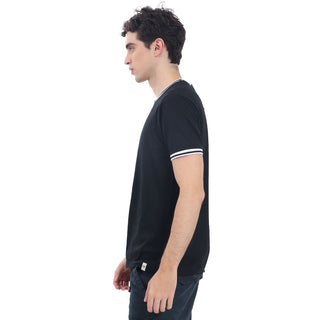 PLAYERA PARA HOMBRE SHORT SLEEVE WITH CONTRASTING NECK FOREVER 21