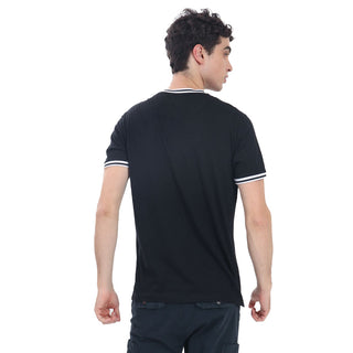 PLAYERA PARA HOMBRE SHORT SLEEVE WITH CONTRASTING NECK FOREVER 21