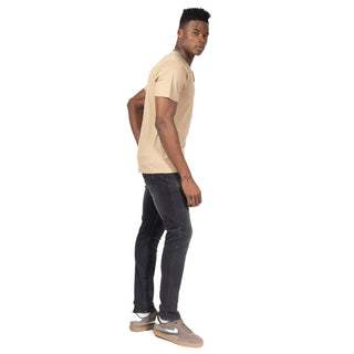 Playera Henley de 100% Algodón