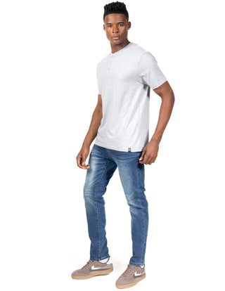 Playera Henley de 100% Algodón