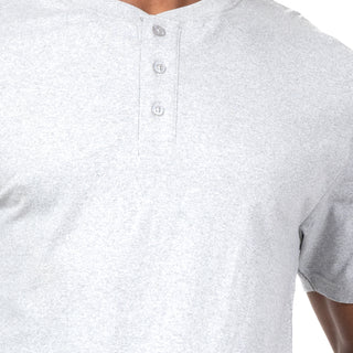 Playera Henley de 100% Algodón