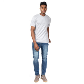 Playera Henley de 100% Algodón