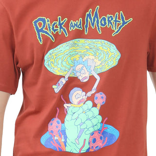 PLAYERA PARA HOMBRE RICK & MORTY PORTAL FOREVER 21