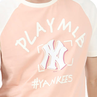 PLAYERA PARA HOMBRE PLAY MBL NY ROSA FOREVER 21