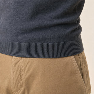 Polo Slim de Cuello Abierto para Hombre Forever 21 #color_gris