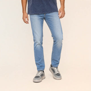 Playera Oversized con Estampado para Hombre Forever 21 #color_azul-marino