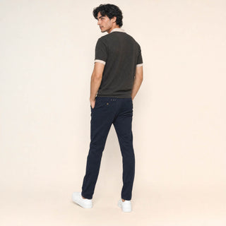Playera Polo con Contraste para Hombre Forever 21 #color_café
