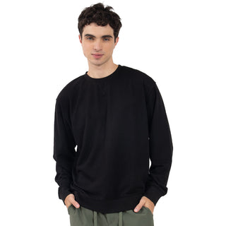 SUDADERA PARA HOMBRE BASIC FRENCH TERRY FOREVER 21