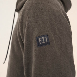 Sudadera Hoodie con Bolsillo para Hombre Forever 21 #color_café