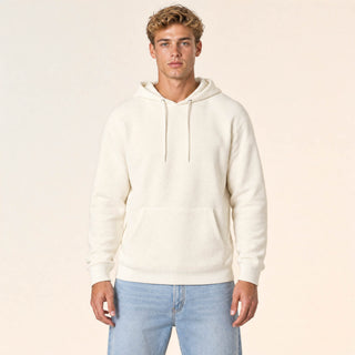 Sudadera Hoodie con Bolsillo para Hombre Forever 21 #color_hueso