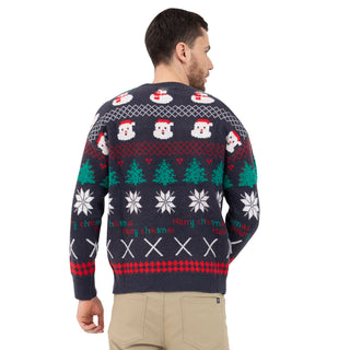 SWEATER PARA HOMBRE EMBROIDERY SANTA CLAUS FOREVER 21