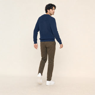 Sueter con Textura en Relieve para Hombre Forever 21 #color_azul-marino