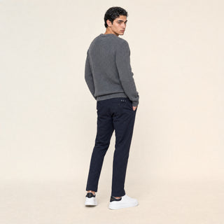 Sueter con Textura en Relieve para Hombre Forever 21 #color_gris-oscuro