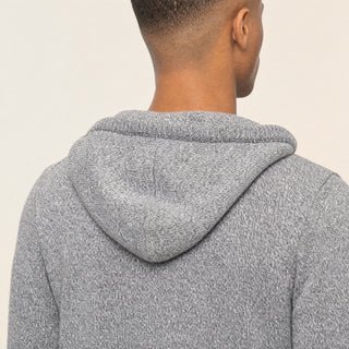 Suéter Hoodie con Cierre para Hombre Forever 21 #color_gris