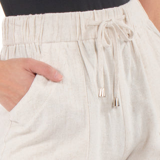 SUMMER LINEN SHORTS