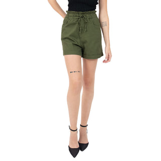 SHORT PARA MUJER FASHION CON JARETA AJUSTABLE FOREVER 21