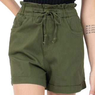 Short Tiro Alto con Cintura Ajustable