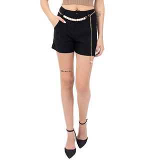 SHORT PARA MUJER FASHION BELTED WITH CHAIN FOREVER 21